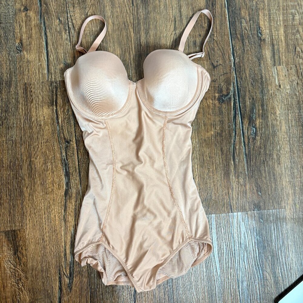Spanx SPANXshape™ Suit Your Fancy Cupped Brief nude shapewear bodysuit